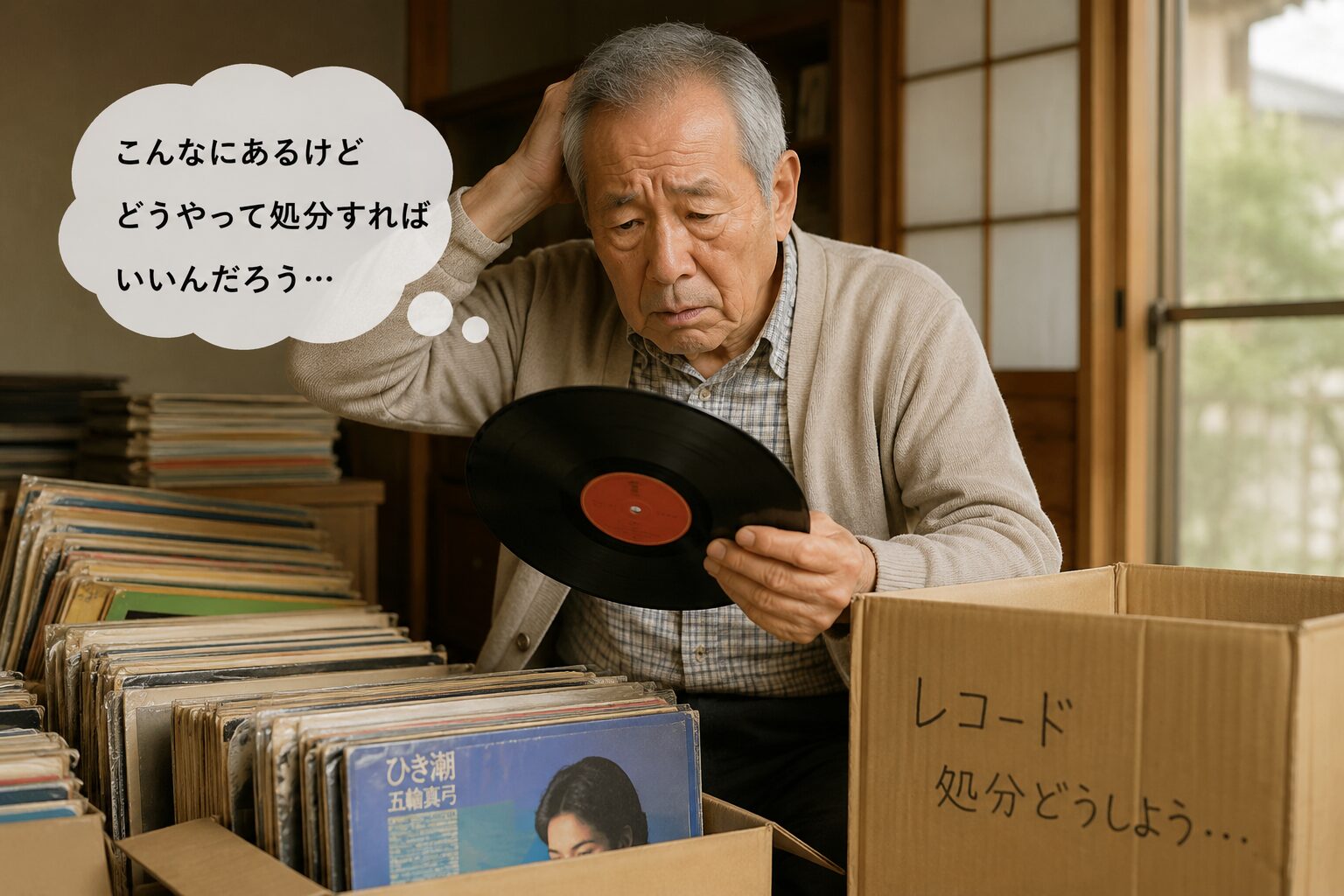 磯子区でレコード買取を検討中の方へ｜遺品整理で見つかったLP・EP盤